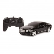 Masina cu telecomanda Bentley Continental GT Negru cu scara 1 la 24 Rastar