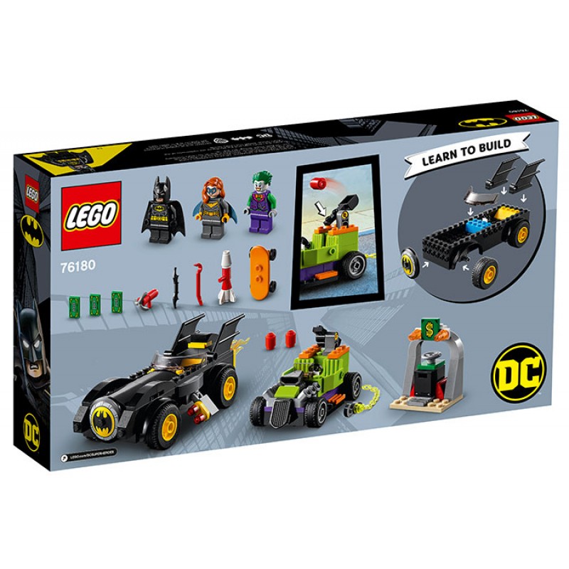 Batman contra The Joker Urmarirea cu Batmobile-ul