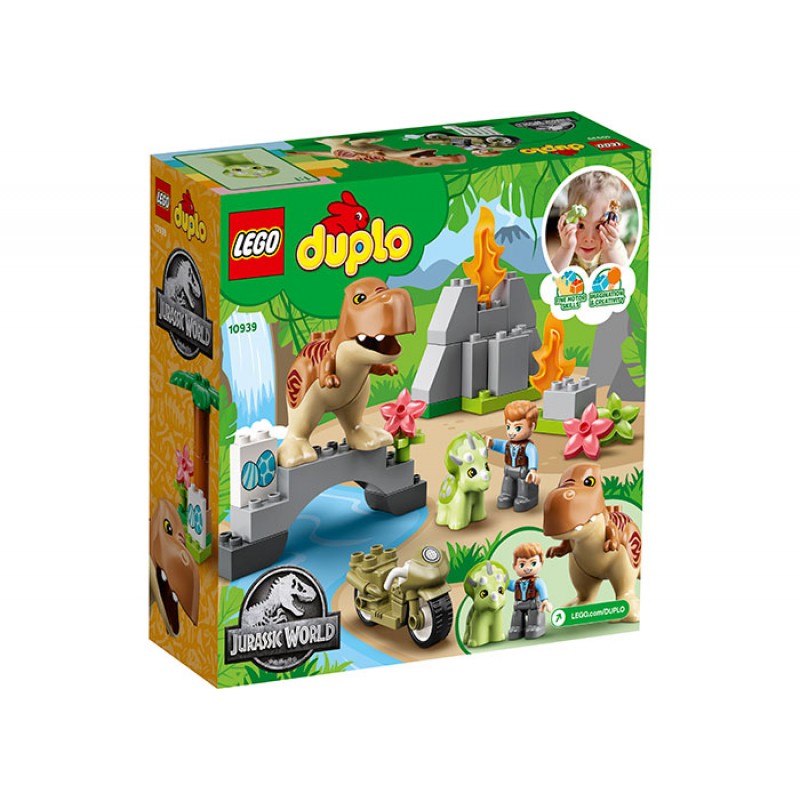 Evadarea dinozaurilor T rex si Triceratops 10939 LEGO