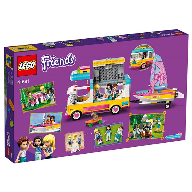 Rulota de caming si barca 41681 LEGO Friends