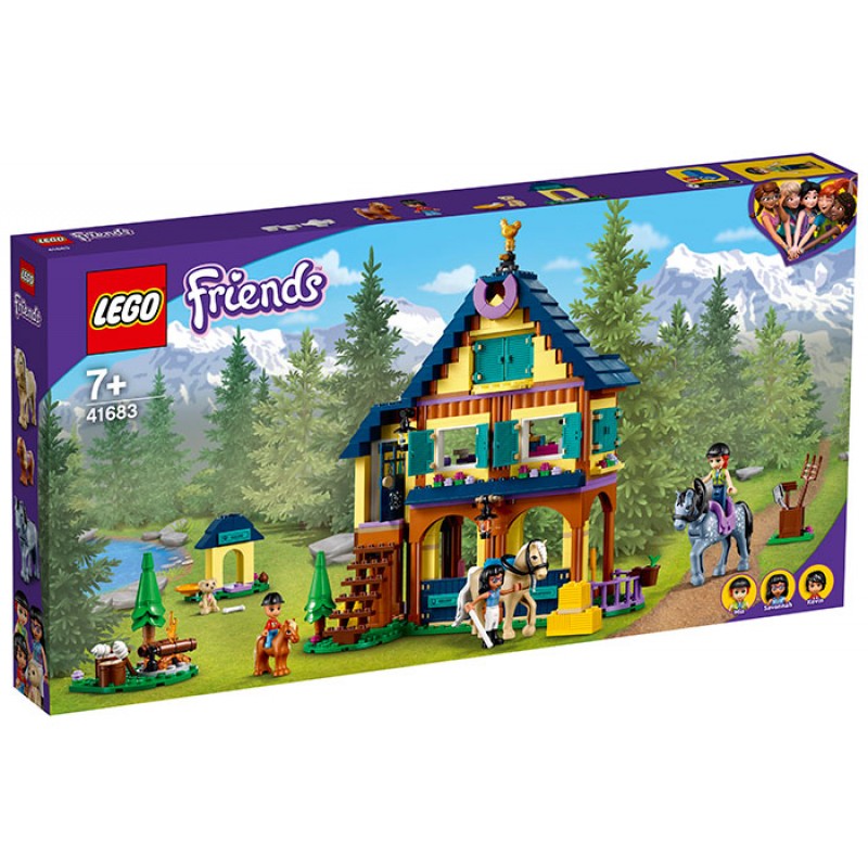Centrul de calarie din padure 41683 LEGO Friends