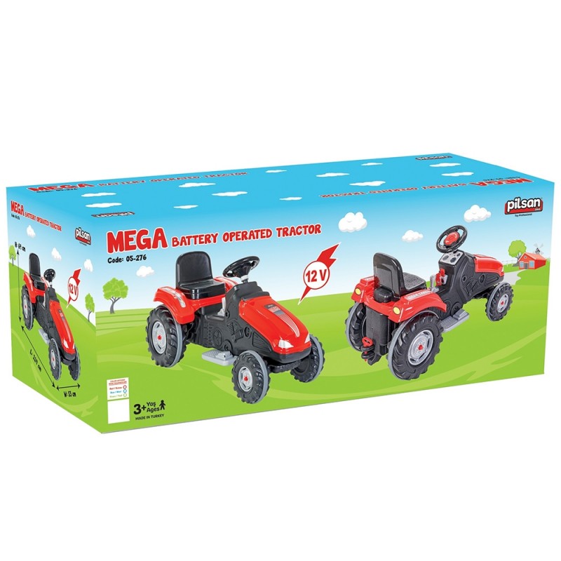 Tractor electric Pilsan Mega 05 276 red