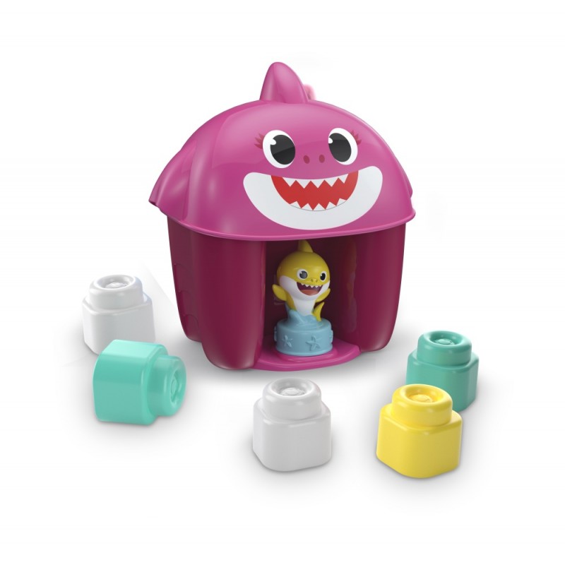BABY SHARK CLEMMY CU 6 CUBURI SI FIGURINA Clementoni