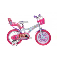 Bicicleta copii 16 Barbie la plimbare Dino Bikes