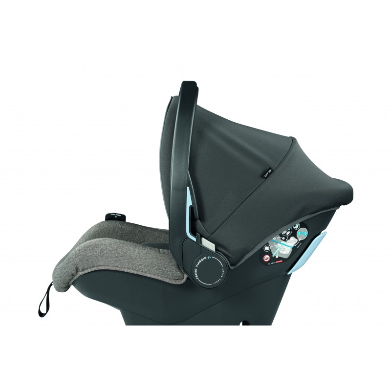 Carucior 3 in 1 Peg Perego Book Primoviaggio SL 0 22 kg City Grey Gri Alb