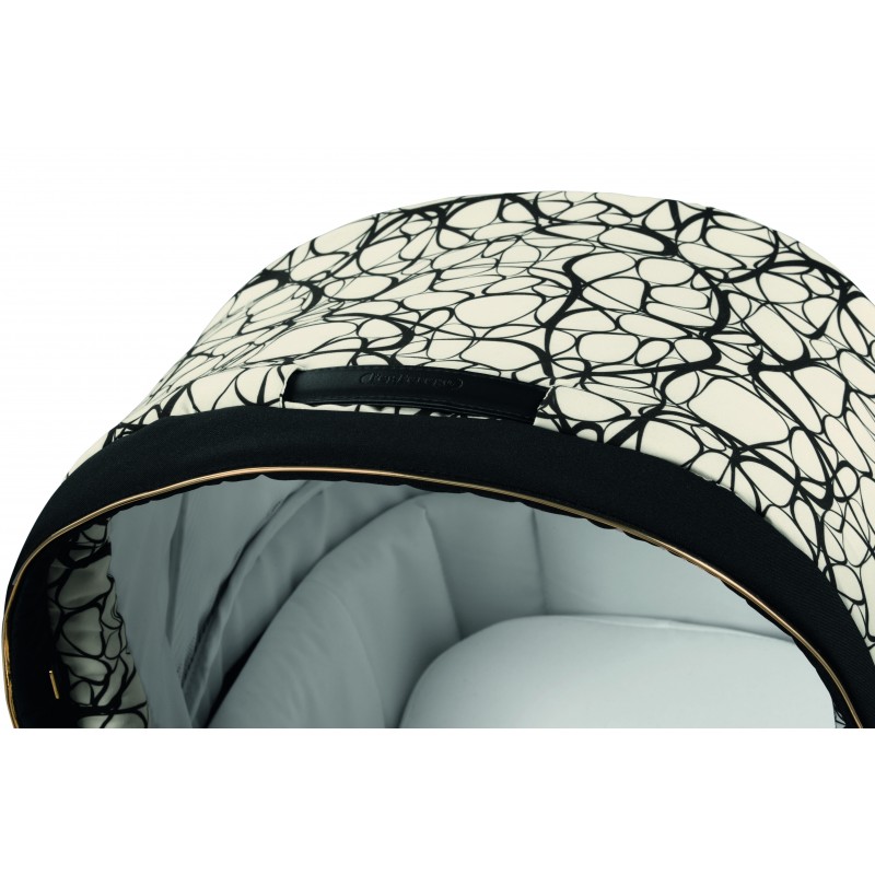 Carucior 3 in 1 Peg Perego Book Primoviaggio SL 0 22 kg Graphic Gold Negru Bej