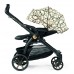 Carucior 3 in 1 Peg Perego Book Primoviaggio SL 0 22 kg Graphic Gold Negru Bej