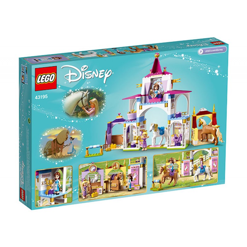 Grajdurile regale ale lui Belle si Rapunzel LEGO 43195
