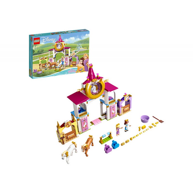 Grajdurile regale ale lui Belle si Rapunzel LEGO 43195