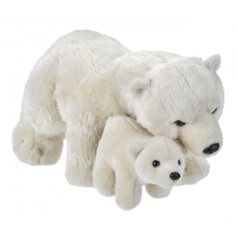 Mama si Puiul Urs Polar WILD REPUBLIC