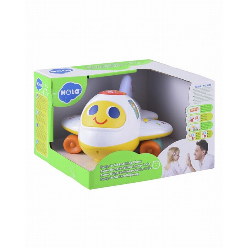 AVIONUL INTERACTIV CU SUNETE SI LUMINI Hola