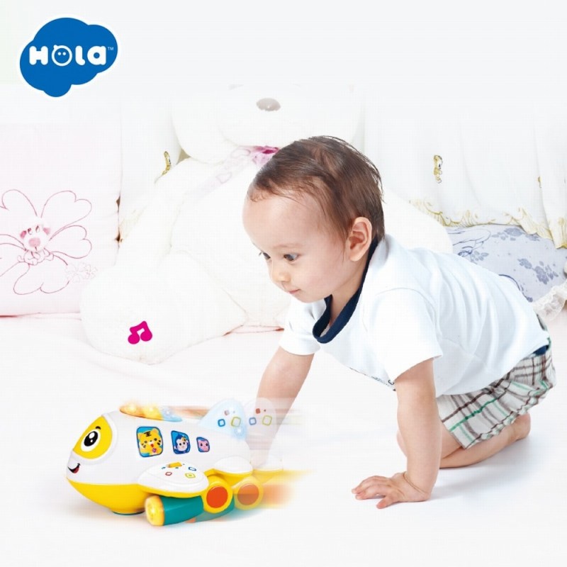 AVIONUL INTERACTIV CU SUNETE SI LUMINI Hola