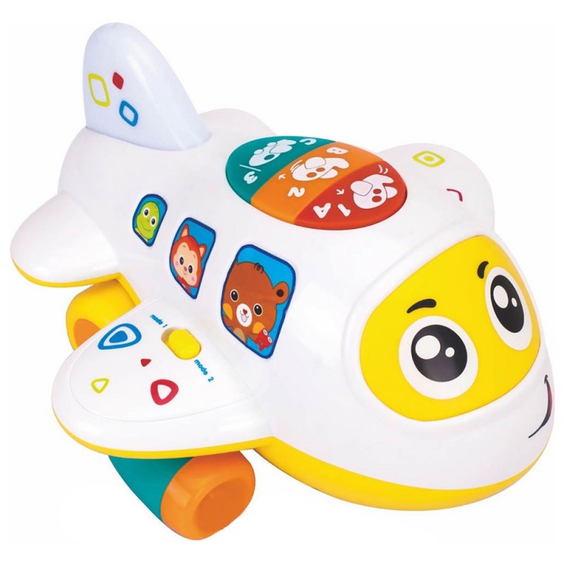 AVIONUL INTERACTIV CU SUNETE SI LUMINI Hola