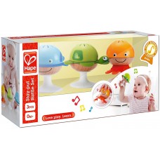HAPE SET 3 ZORNAITOARE MUZICALE CU VENTUZA HAPE SET 3 ZORNAITOARE MUZICALE CU VENTUZA