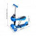 Trotineta buburuza 3 in 1 cu roti Led Kruzzel MY2898 Albastru Trotineta buburuza 3 in 1 cu roti Led Kruzzel MY2898 Albastru