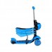 Trotineta buburuza 3 in 1 cu roti Led Kruzzel MY2898 Albastru Trotineta buburuza 3 in 1 cu roti Led Kruzzel MY2898 Albastru