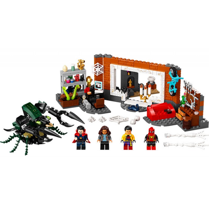 Spider Man in atelierul din Sanctum LEGO 76185