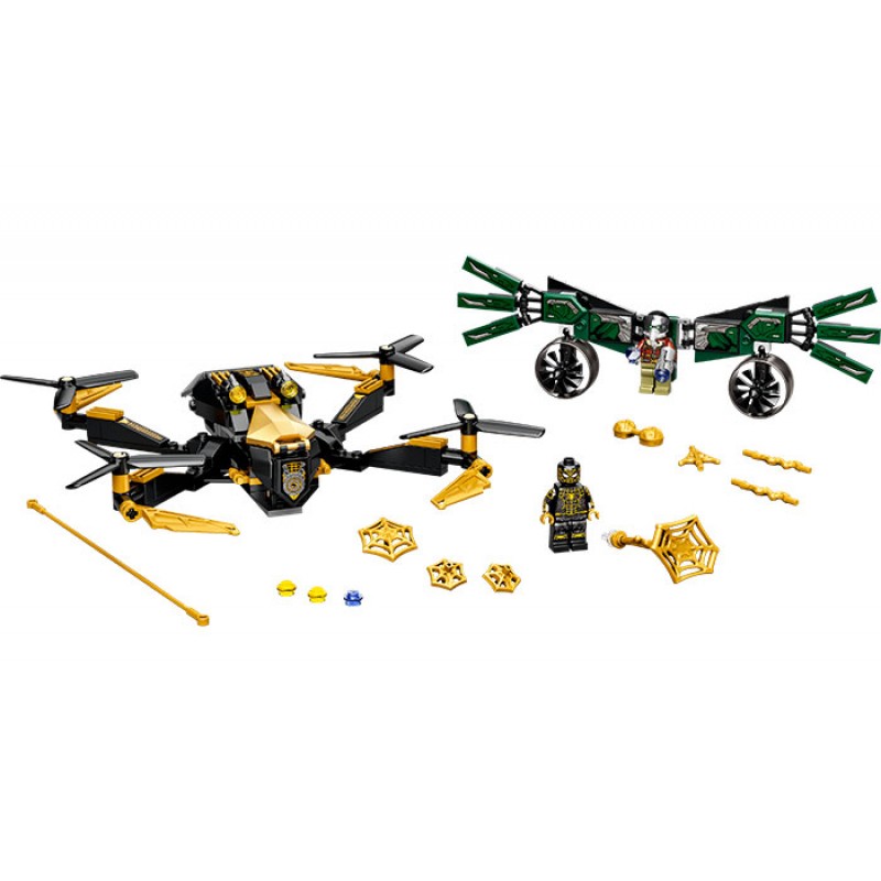 Spider Man Duelul cu Drone LEGO 76195