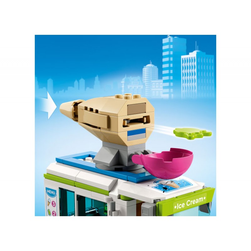 Urmarirea masinii de inghetata 60314 LEGO City