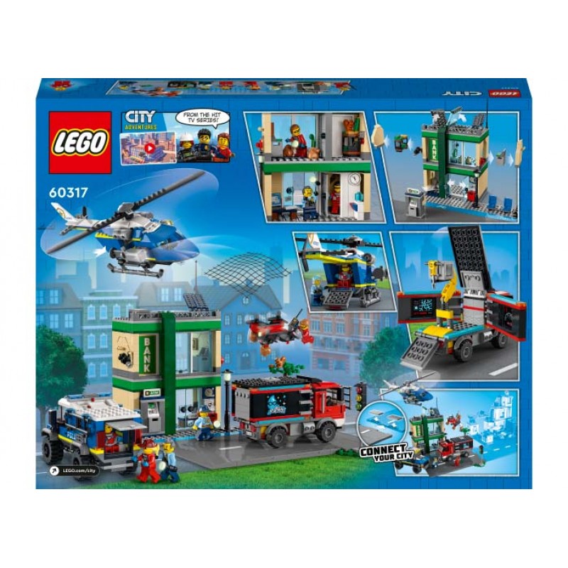 Urmarirea cu politia de la banca 60317 LEGO City