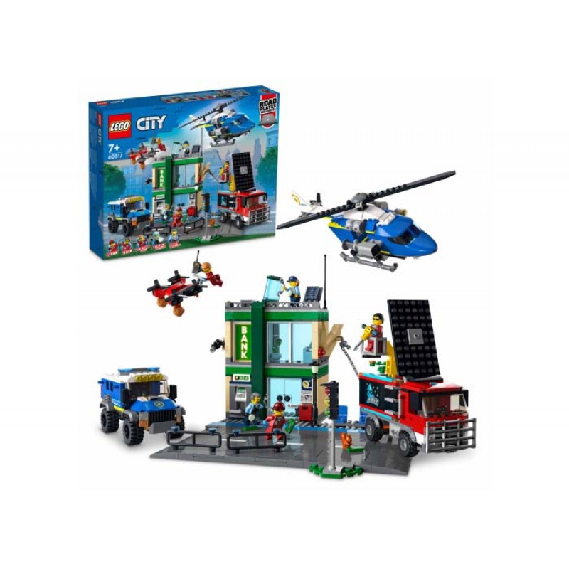 Urmarirea cu politia de la banca 60317 LEGO City