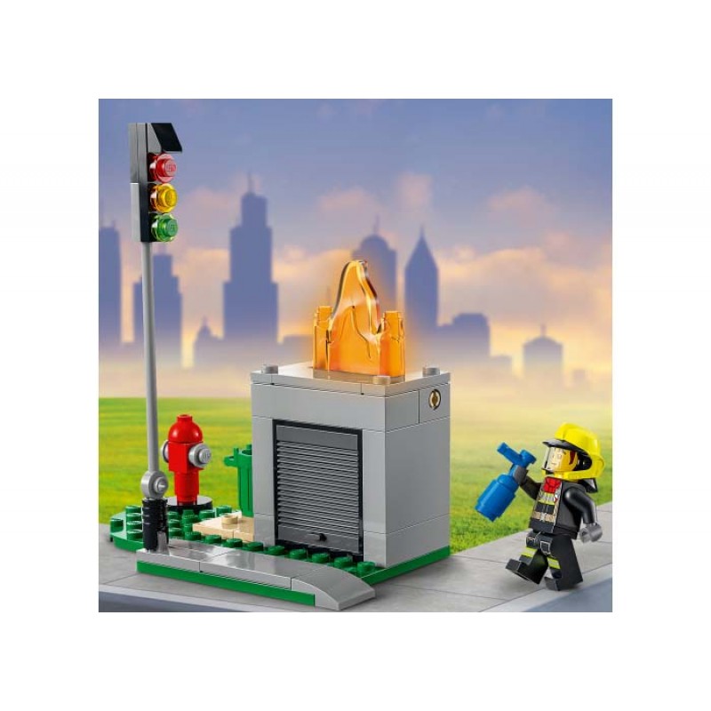 Salvarea de incendiu si urmarirea politiei 60319 LEGO City