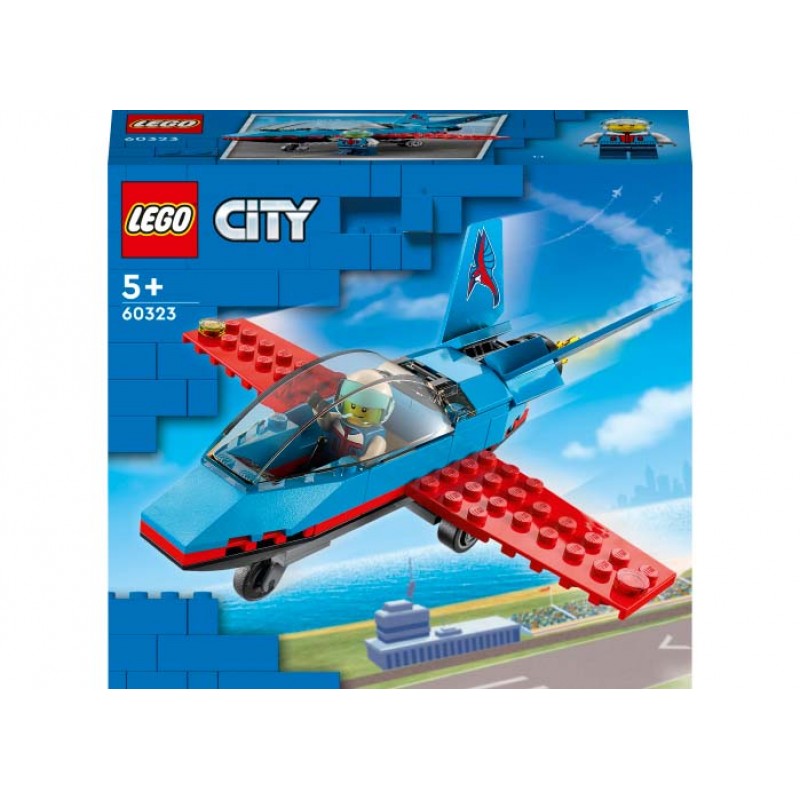Avion de cascadorii 60323 LEGO City