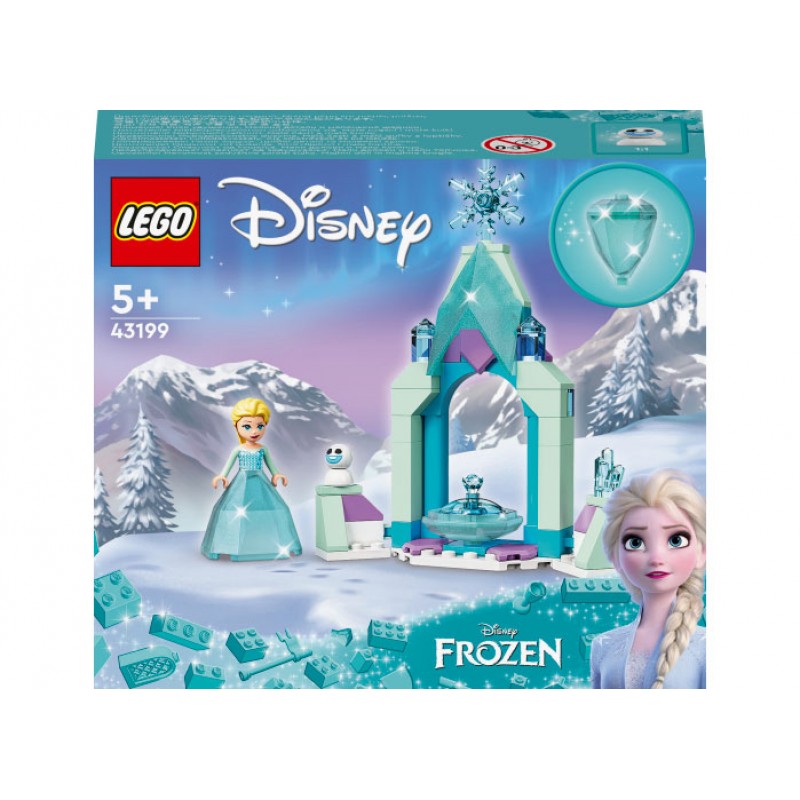 Curtea Castelului lui Elsa 43199 LEGO Disney