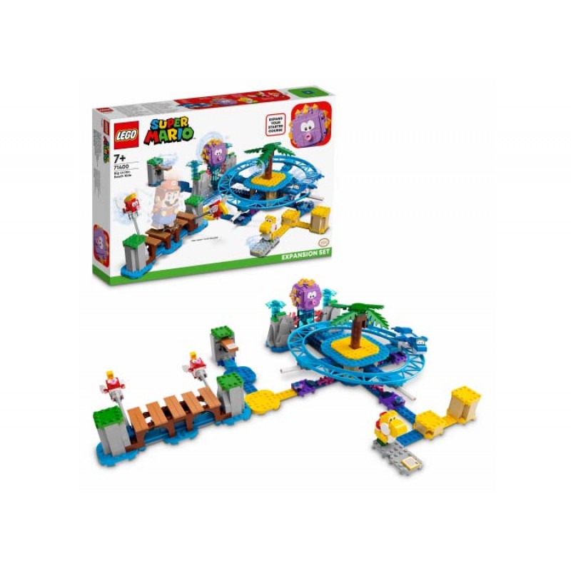 Set de extindere Distractie pe plajacu Big Urchin 71400 LEGO Super Mario