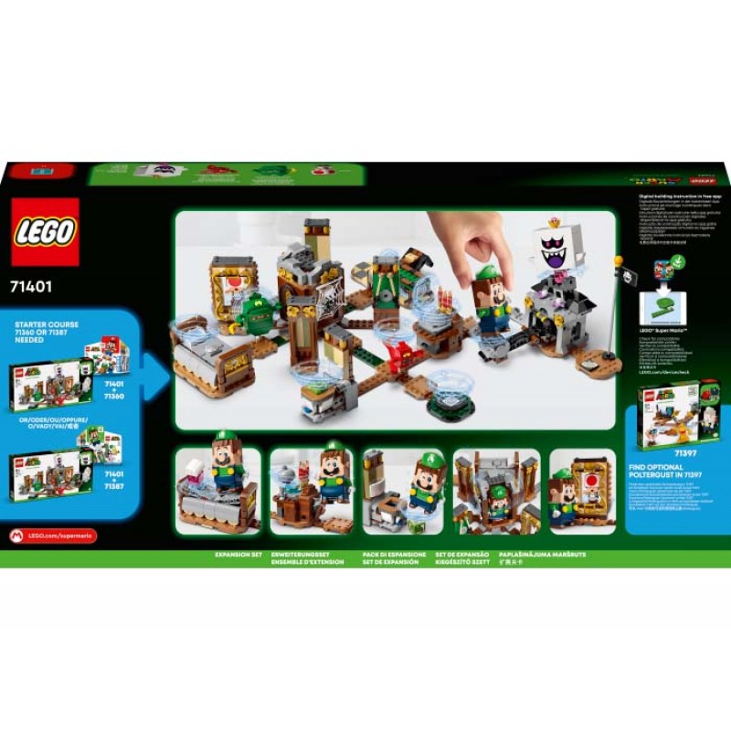Set de extindere Luigi s Mansion Bantuie si cauta 71401 LEGO Super Mario