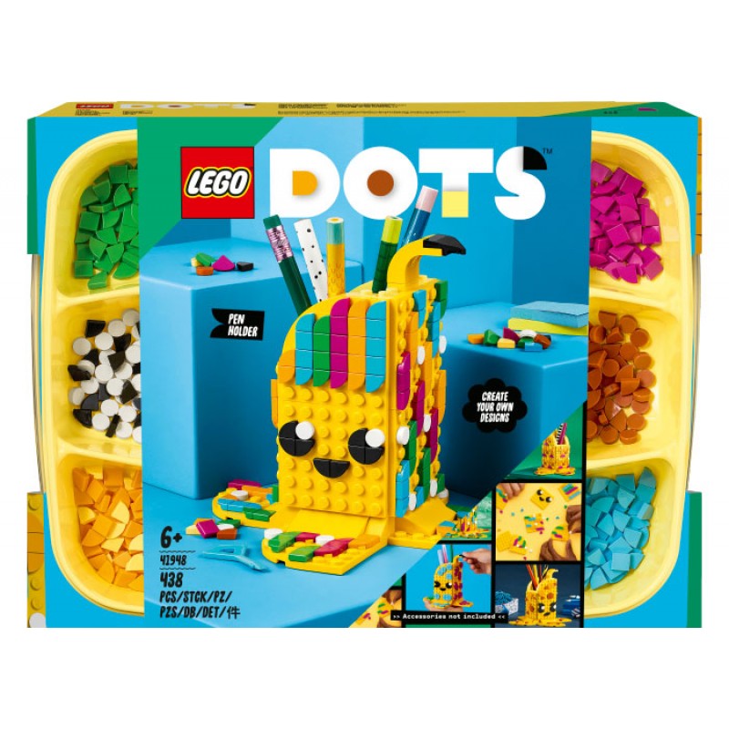 Suport creioane Banana adorabila 41948 LEGO DOTS