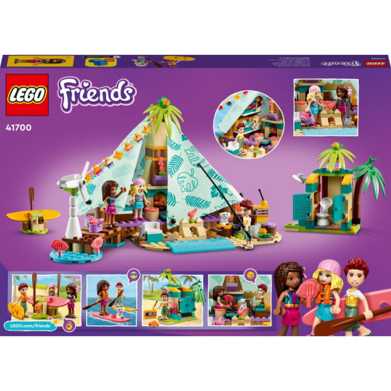 Tabara pe plaja 41700 LEGO Friends