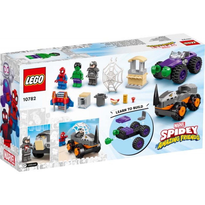 Hulk vs Rhino Confruntarea cu camioane 10782 LEGO Marvel Super Heroes