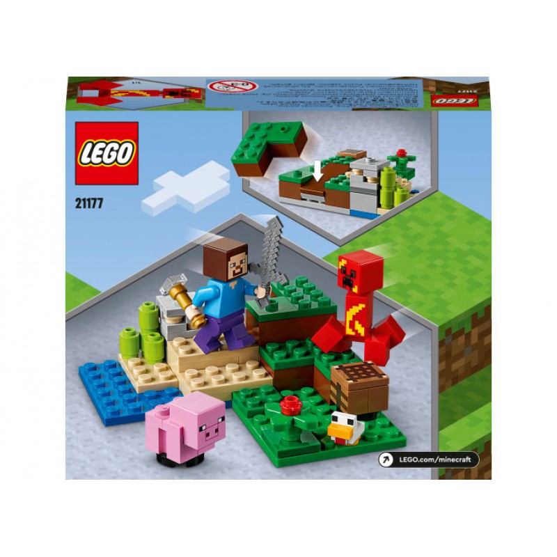 Ambuscada Creeper ului 21177 LEGO Minecraft
