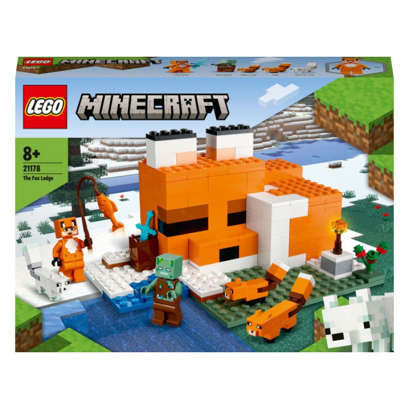 Casa in forma de vulpe 21178 LEGO Minecraft