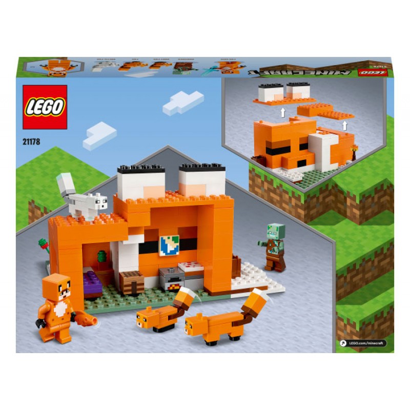 Casa in forma de vulpe 21178 LEGO Minecraft