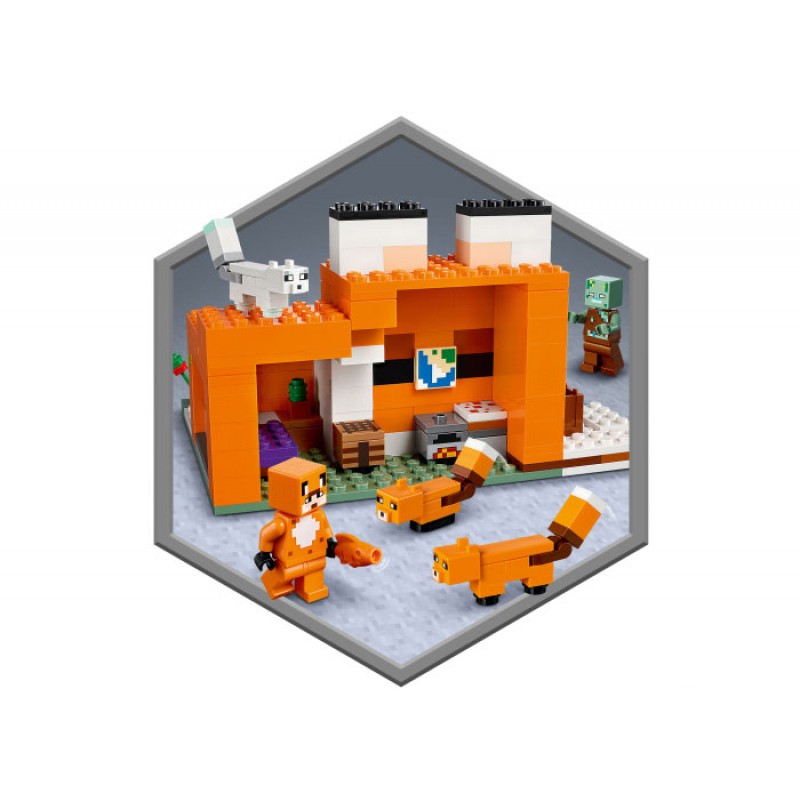 Casa in forma de vulpe 21178 LEGO Minecraft