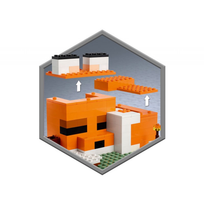 Casa in forma de vulpe 21178 LEGO Minecraft