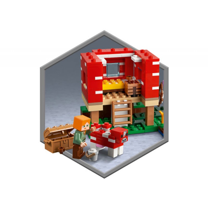 Casa ciuperca 21179 LEGO Minecraft