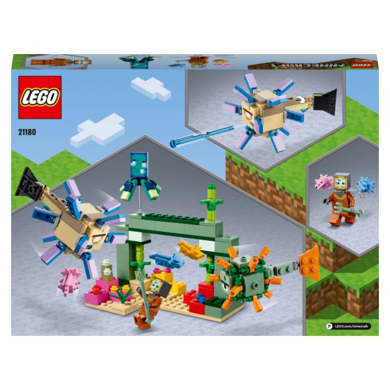 Duelul cu Gardianul 21180 LEGO Minecraft