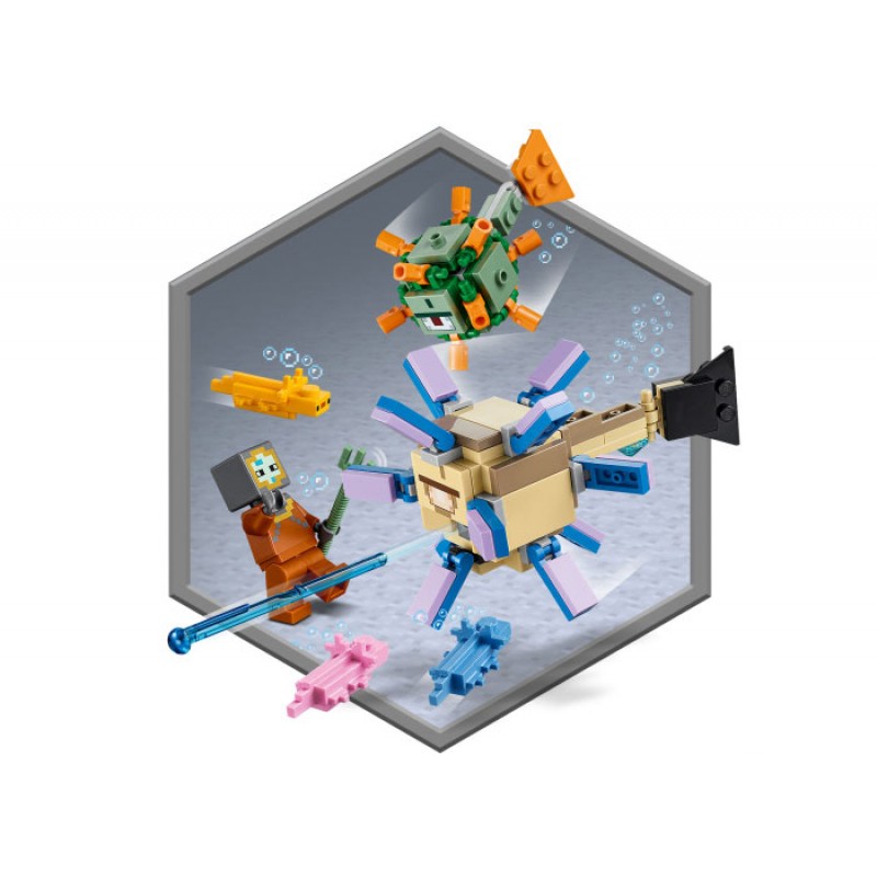 Duelul cu Gardianul 21180 LEGO Minecraft