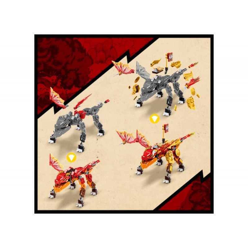 Dragonul de foc EVO al lui Kai 71762 LEGO Ninjago