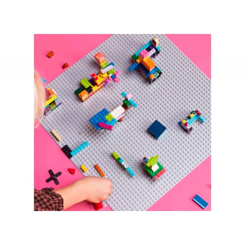 Placa de Baza Gri LEGO Classic