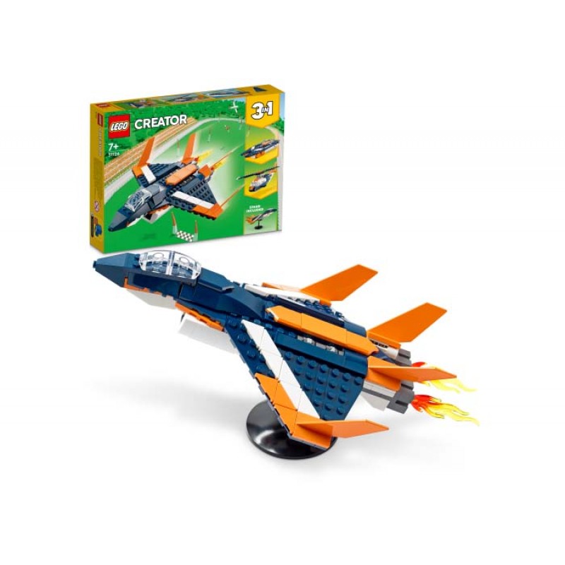 Avion Supersonic LEGO Creator