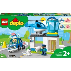 Sectie de politie si elicopter LEGO DUPLO