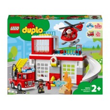 Statie de Pompieri si elicopter LEGO DUPLO