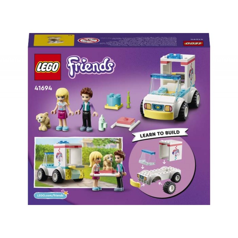 Ambulanta de Animale LEGO Friends