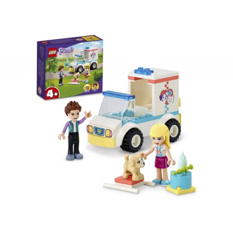 Ambulanta de Animale LEGO Friends