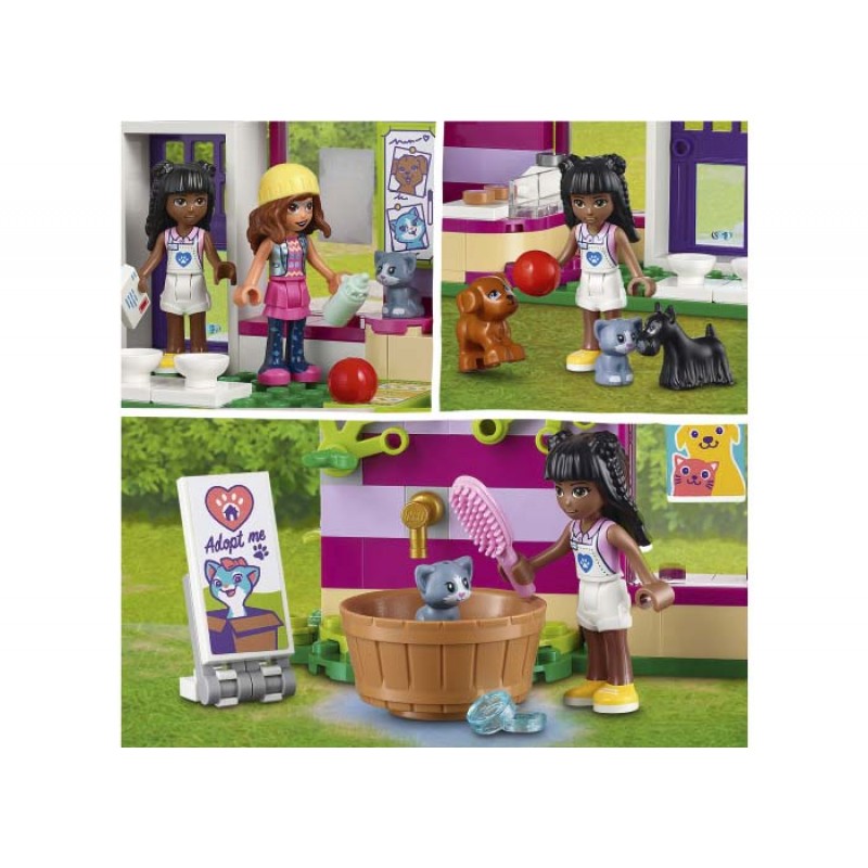 Cafeneaua de Adoptat Animale LEGO Friends