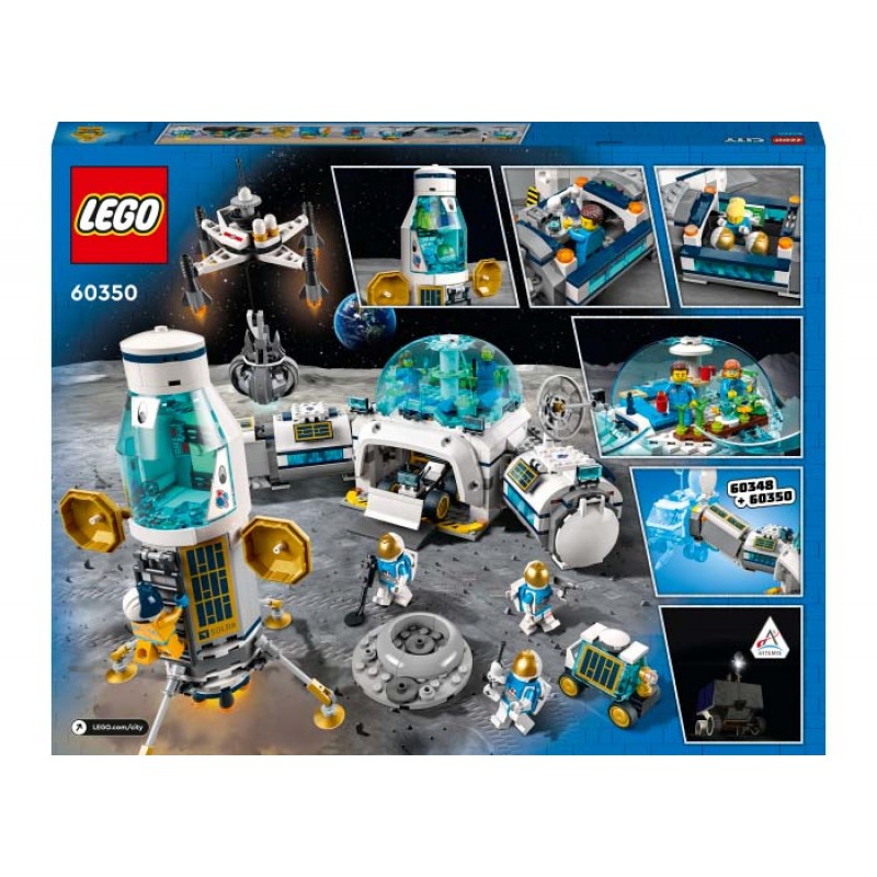Baza stiintifica de pe luna LEGO City